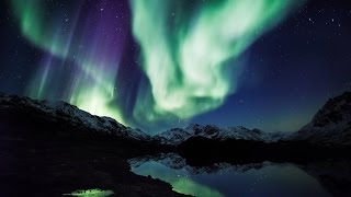 Aurora Borealis in 4K UHD quotNorthern Lights Relaxationquot Alaska RealTime Video 2 HOURS [upl. by Netnert]