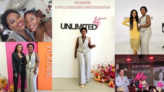 VLOG Mpoomy Ledwaba  UnlimitedFest24 Day 1 amp 2 Healing Fear Hope amp Faith Wisdom amp Wellness [upl. by Eugeniusz]