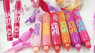 First Impression Maybelline Baby lips candy wow review [upl. by Bernette]