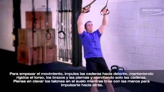 Estiramientos de espalda con TRX [upl. by Drews]