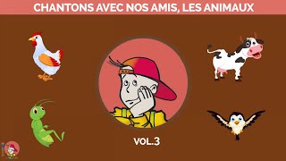 Le Monde dHugo  Chantons avec nos amis les animaux Vol3 [upl. by Kreis]