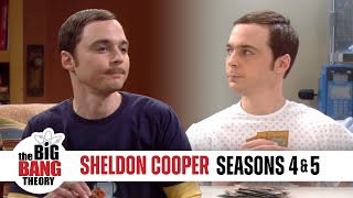 Unforgettable Sheldon Cooper Moments from Seasons 4 and 5  The Big Bang Theory [upl. by Eward]