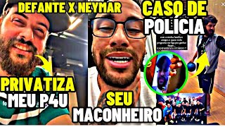 A PUBLICAÃ‡ÃƒO QUE FEZ O NEYMAR ESCULACHAR O DIOGO DEFANTE NAS REDES SOCIAIS [upl. by Anotyal]