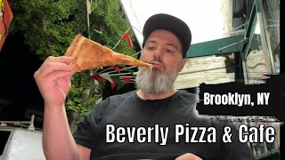 Pizza review BEVERLY PIZZA Brooklyn NY [upl. by Ailad]