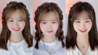 Quick amp Easy Cute Hairstyle Tutorial🌻Best braidKorean Style for Girls [upl. by Ultan]