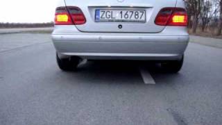 Mercedes CLK W208 320 Magnaflow Exhaust [upl. by Enamrahs]