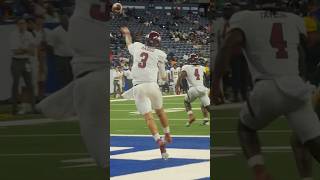 NC Walker QB Walker Harris threw for 245 passing yards Against Norfolk State collegefootball [upl. by Adnorahs]