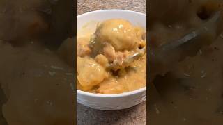 Crockpot Chicken and Dumplings cooking dinner chicken dumplings slowcooker recipe fyp [upl. by Deyas]