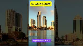 10 Largest Cities in Australia by Population in 2023 shortsvideo [upl. by Marras]