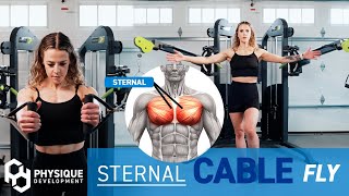 How to Sternal Cable Fly MidChest  Form Tutorial [upl. by Selwyn]