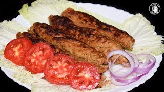 Seekh Kabab Recipe  How to make Barbecue Seekh Kebab Recipe by Kitchen With Amna [upl. by Bergeron18]