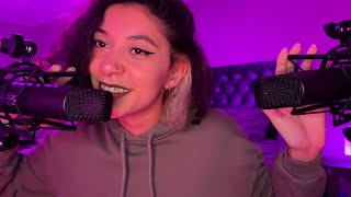 Crisp Wet Mouth Sounds ear to ear nonstop tingles  ASMR [upl. by Michaeu]