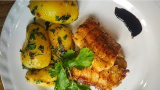 fish meuniere home cooking  PETER CAT STYLEspecialfishdish fishmeuniere easy fish recipe [upl. by Etselec]