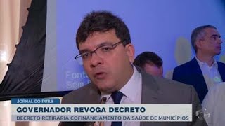 Governador atende prefeitos e revoga decreto que retiraria cofinanciamento da saúde de municípios [upl. by Suivatco825]