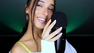 ASMR Deep Ear Attention  Breathy Whispers and Mic Triggers [upl. by Aetnuahs947]