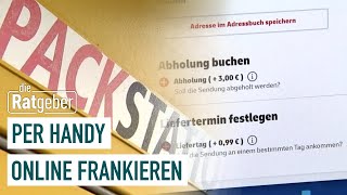 Online frankieren – Briefmarken per HandyApp  Die Ratgeber [upl. by Mariquilla]