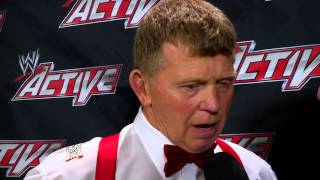 Bob Backlund shares his emotions regarding being inducted into the 2013 WWE Hall of Fame WWECom Ex [upl. by Luiza]