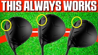 Hit A PERFECTLY STRAIGHT Drive With 1 SIMPLE Tweak  Golf Driver Swing Tip [upl. by Cristine]