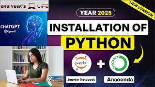 How to Download and Install Jupyter Notebook amp Anaconda Navigator [upl. by Itaws]