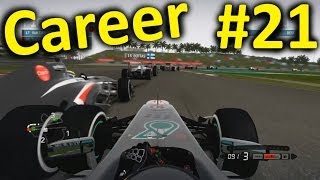 F1 2013 Malaysia 100 Career Mode Part 21 Sepang [upl. by Meekar]