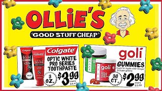 OLLIES BARGAIN OUTLET CURRENT AD  GOOD STUFF CHEAP [upl. by Davin925]