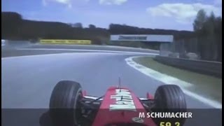 F1 2003 Michael Schumacher Ferrari F2003 GA Onboard Lap Austria [upl. by Ellatsyrc]