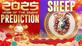 2025 Chinese Zodiac Sheep Horoscope Prediction 2025Prediction [upl. by Bronwen347]