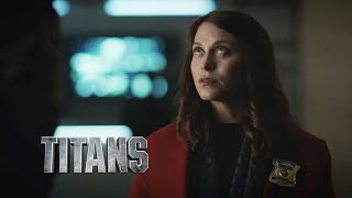 Titans Season 3 Episode 1  quotCommissioner Barbara Gordonquot Clip HD  HBO Max [upl. by Yffat]