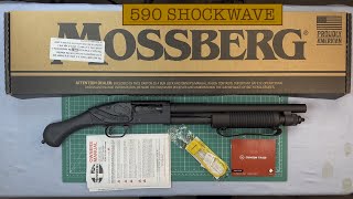 UnboxingMossberg 590 shockwave [upl. by Hairym]