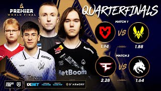 BLAST World Final 2024  MOUZ vs Vitality  Spirit vs FaZe FILENG [upl. by Kral662]