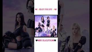 READY FOR LOVE by blackpink vocal version 🎀🖤kpop dance music howyoulikethat [upl. by Atrice]