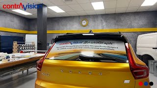 Introducing Contra Vision® AutoGraph™ for vehicle graphics featuring air egress channels [upl. by Blayne763]