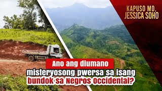 Ano ang diumano misteryosong pwersa sa isang bundok sa Negros Occidental  Kapuso Mo Jessica Soho [upl. by Annahsat]