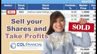 HOW TO  Sell Your Stock Shares and Take Profit  COL Financial [upl. by Saint]