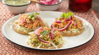 Salbutes de Pollo en Salsa Verde y Roja [upl. by Limoli]