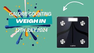 Weigh in update  check in  calorie deficit weight loss [upl. by Alilad]