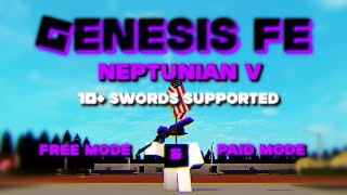 ROBLOX GENESIS FE NEPTUNIAN V SCRIPT  FLING  R6 amp R15  FREE  10 HATS SUPPORTED  FE HAT SCRIPT [upl. by Adnaloy]