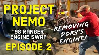 Project Nemo 1998 Ford Ranger Engine Swap Ep 2 Extracting the Goods [upl. by Gnof]