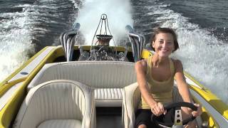 Jet Boat Tahiti 18 1974 Olds 455 part 4 [upl. by Phelia]