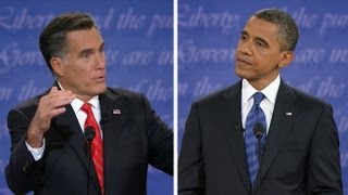 Obama vs Romney The First Debate [upl. by Henleigh984]