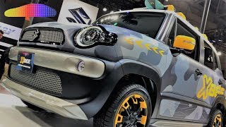 Suzuki XBEE Hybrid  Street Adventure  MZ 4x4  Winter Adventure Tokyo Auto Salon 2018 [upl. by Ledah506]