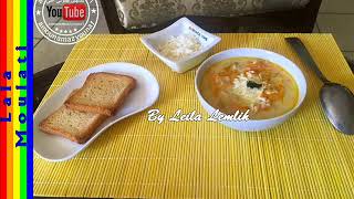 Soupe poulet avoine شوربة الدجاج و الشوفان مع ليلى المليح 30052018 [upl. by Nytsud680]