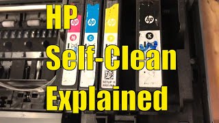 How does an HP Printhead selfclean and what is the waste ink assembly [upl. by Dell]