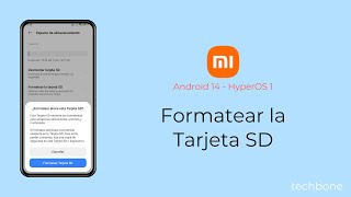 Formatear la Tarjeta SD  Xiaomi Android 14  HyperOS 1 [upl. by Candy]