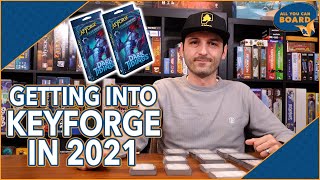 Getting into KEYFORGE in 2021  What You Need to Know DARK TIDINGS Overview [upl. by Anirroc]