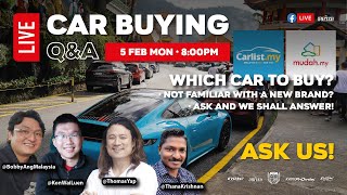 Weekly LIVE Car Buying QampA  Evomalaysiacom 522024 [upl. by Florie]