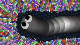 Slitherio AI 290000 Score Epic Slitherio Gameplay [upl. by Gwenette]