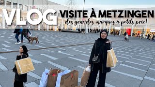 VLOG METZINGEN  BON PLAN  MARQUES À PRIX CASSÉ 💶💰 HAUL AVEC MES ACHATS [upl. by Ahsiugal]