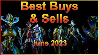 Warframe Top 10 Best Frames to Buy amp Sell June 2023 [upl. by Kosak480]