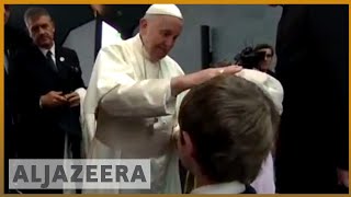 Church official urges Pope to resign over abuse coverup  Al Jazeera English [upl. by Packston]